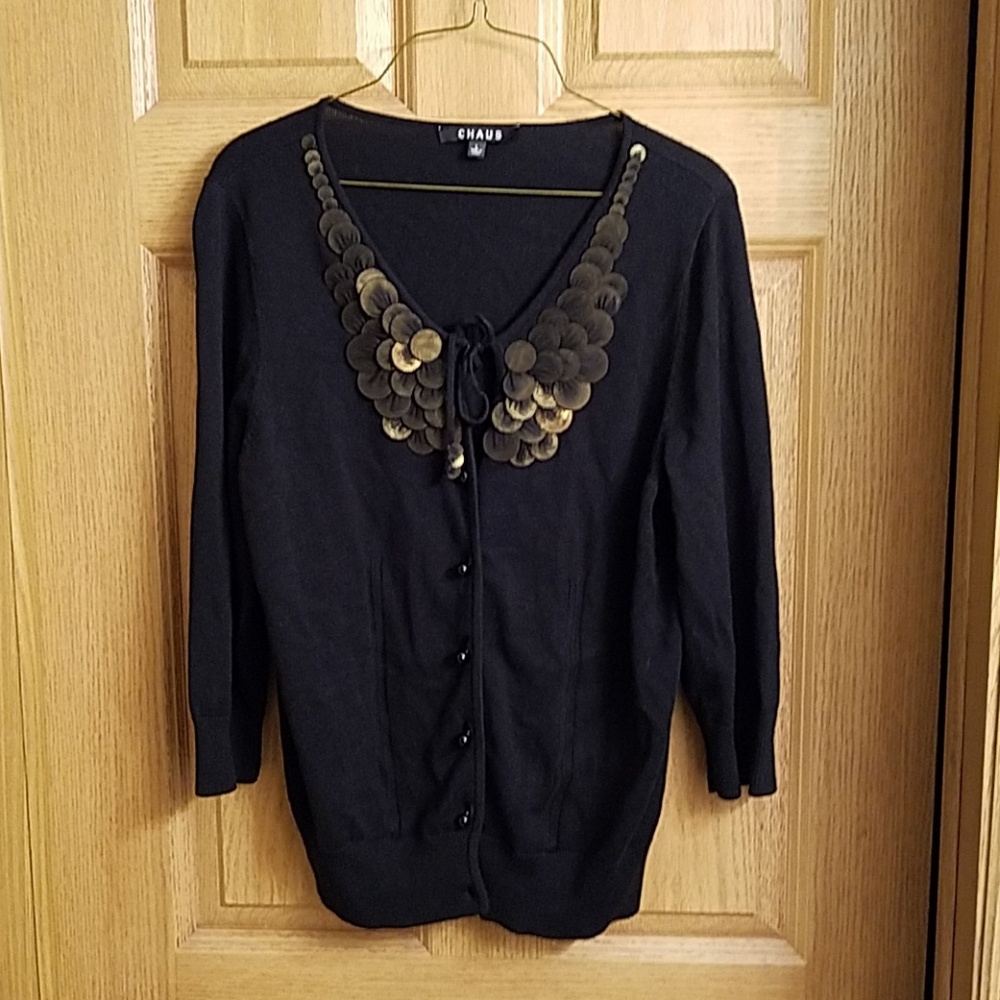 Black sweater